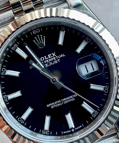 DateJust 41 SS VS Factory 1:1 Best Edition 904L Steel Black Dial on SS Jubilee bracelet - Image 3