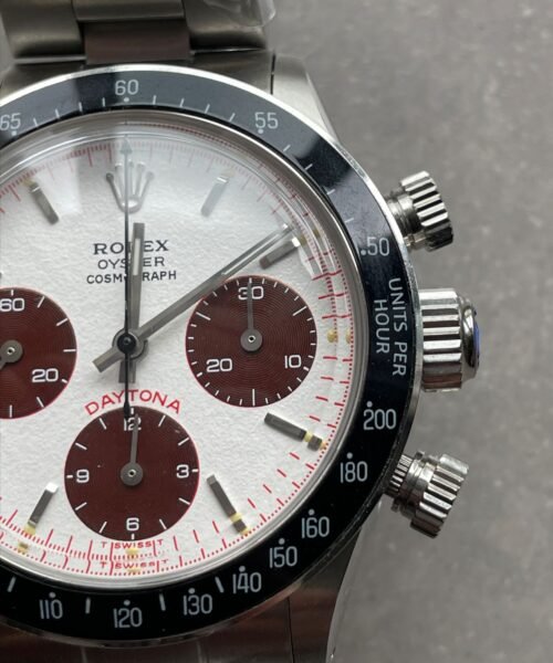 Daytona 116500 1:1 Best Edition JKF 904L SS Case and Bracelet White and brown Dial JK Factory - Image 6