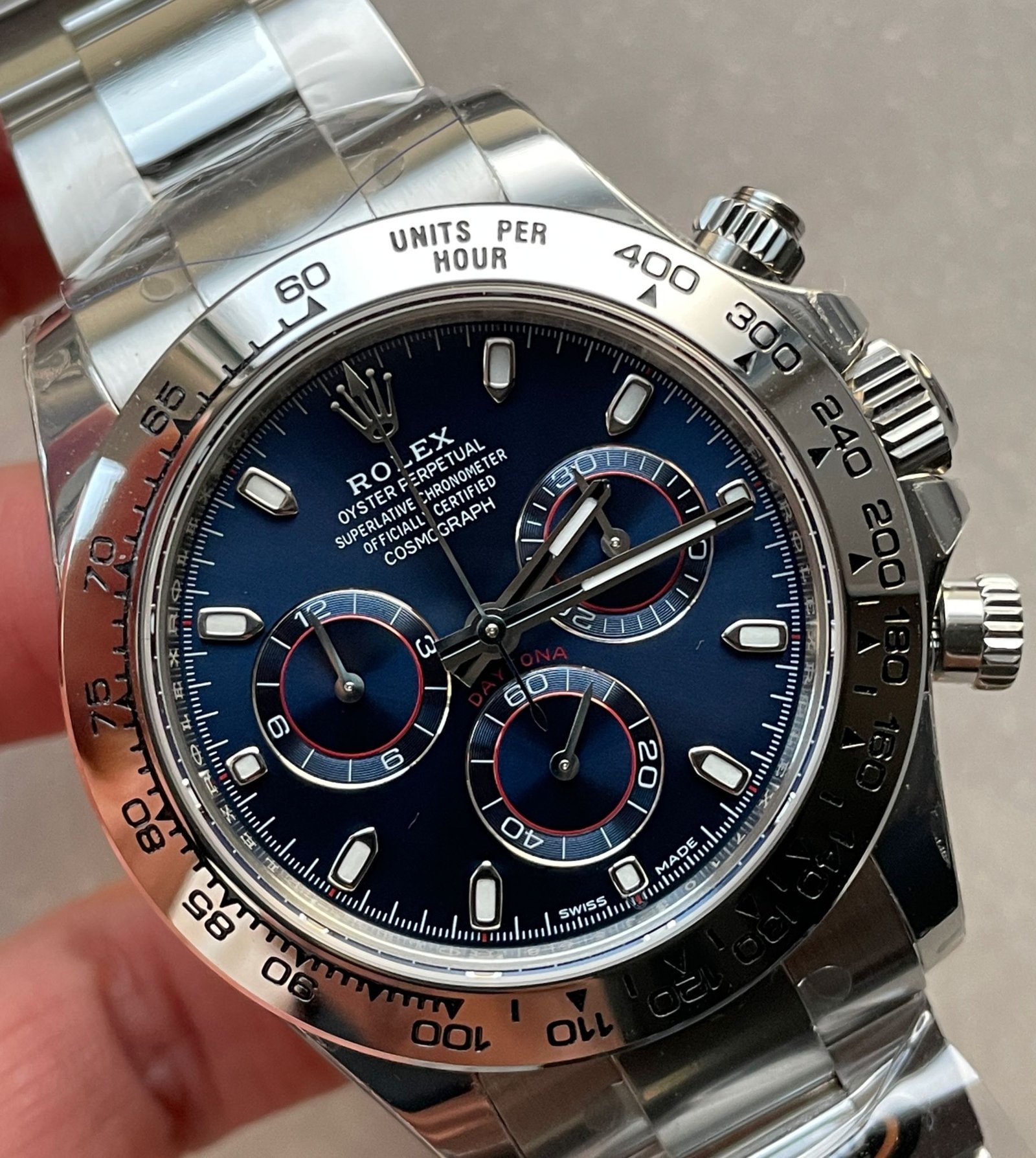 Daytona 116509 BTF Best Edition 904L SS Case and Bracelet Blue Dial SA4130 - Image 2