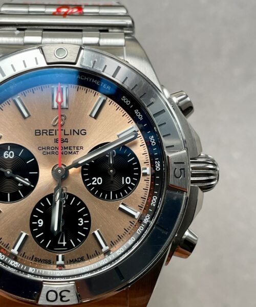 Chronomat SS Copper dial Two Tone Bracelet Watch GF Factory 7750 movement - Image 7