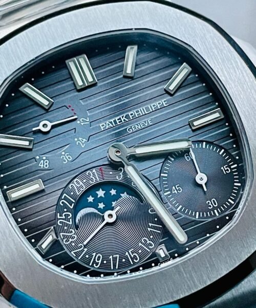 Nautilus 5712 SS PPF Best Edition Blue Dial on SS Bracelet A240 V2 - Image 3