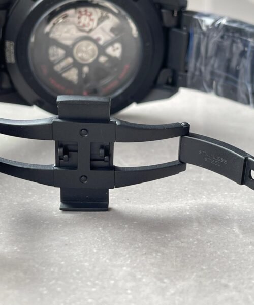 Calibre Heuer 01 Chrono 43mm Ceramic XF 1:1 Best Edition Black Skeleton Dial on Black Ceramic Strap A1887 - Image 10