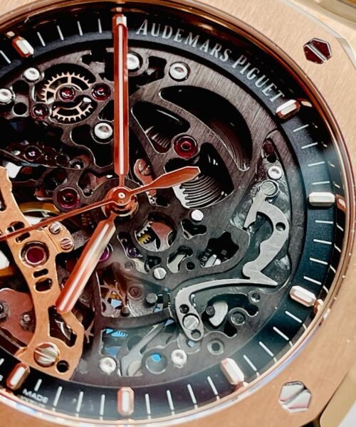 Royal Oak 41mm Openworked 15407 RG APSF 1:1 Best Edition on RG Bracelet A3132 - Image 8