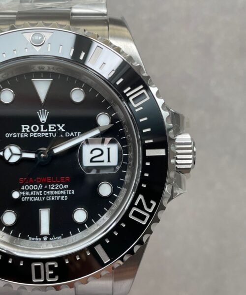 Sea-Dweller 43mm 126600 904L SS Black Dial on SS Bracelet VSF VS3235 - Image 6