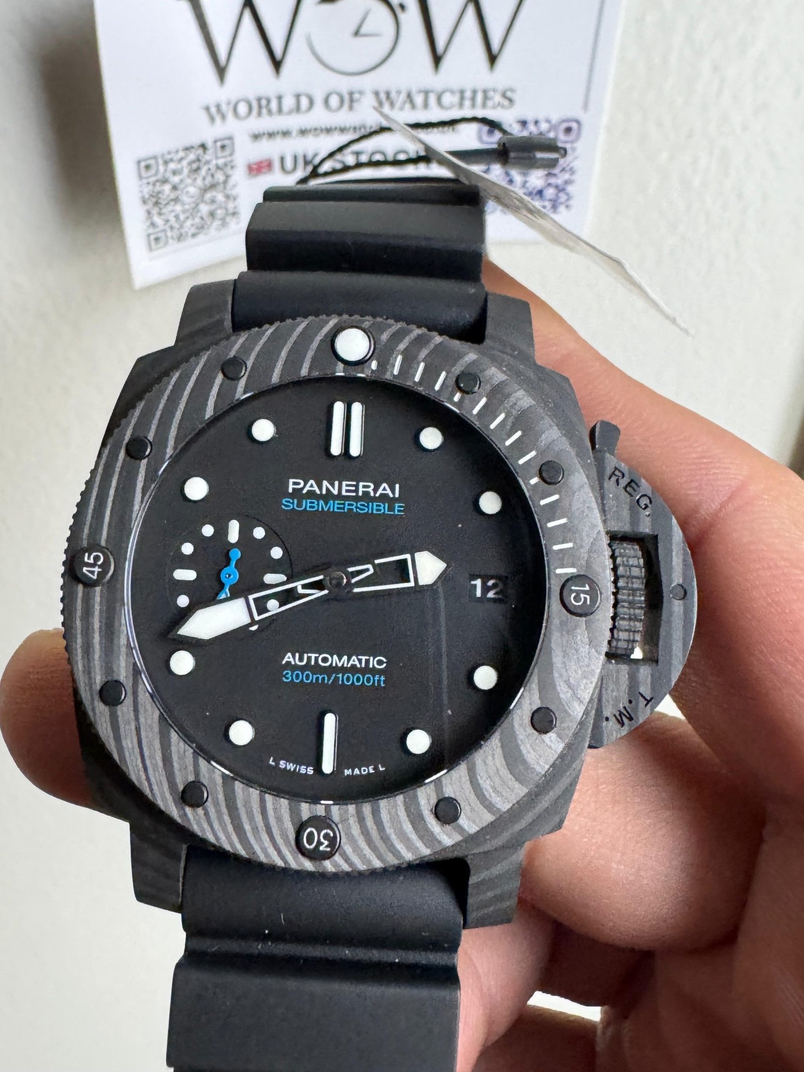 PAM2231 Carbotech 42mm VSF Best Edition Black Dial on Black Rubber Strap P.900 - Image 2
