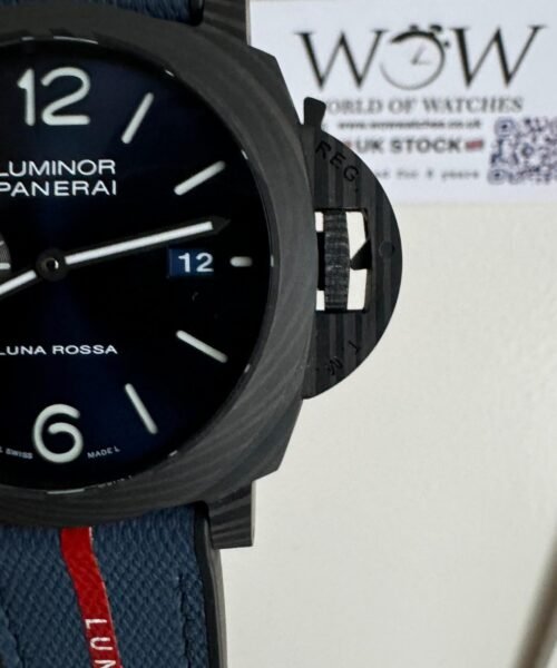 PAM1529 Luna Rossa Carbotech VSF 1:1 Best Edition on Blue Fabric Strap P.9010 - Image 2