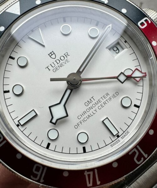 ZF Black Bay M79830RB-0010 GMT Baselworld Pepsi Bezel ZF 1:1 Best Edition White Dial on SS Bracelet A2836 - Image 4