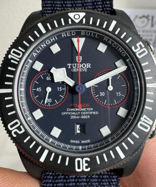 Pelagos M25807KN-0001 Carbon M+F 1:1 V4 Best Edition Blue dial Blue Ceramic Bezel on Nylon Strap A7750 - Image 5