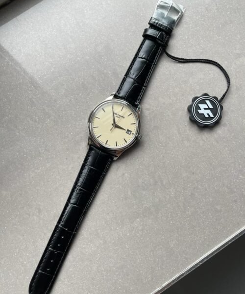 Calatrava ZF 5298p Date off White Dial SS bezel ZF factory - Image 5