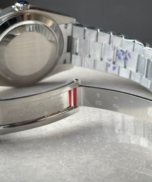 DayDate 40mm 228239 GMF 1:1 Gain Weight SS/tungsten Blue Dial Roman Markers on President Bracelet A3255 - Image 10