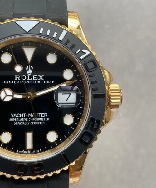 Yacht-Master 42mm 226658 VSF Best Edition 3D Black Ceramic Bezel on Black Rubber Strap VS3235 - Image 5