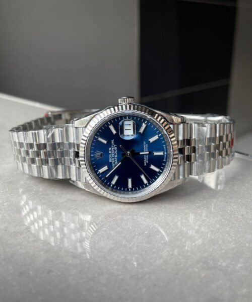 DateJust 36 SS 116234 VSF 1:1 Best Edition 904L Steel Blue Dial on Jubilee Bracelet VS3235 - Image 3