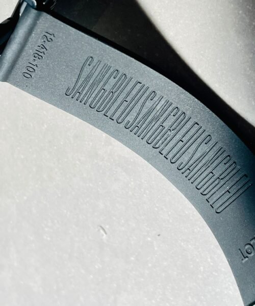 Big Bang Sang Bleu II White Ceramic BBF Best Edition on White Rubber Strap A1240 - Image 14