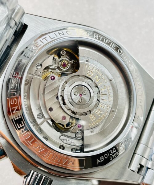 Chronomat SS Copper dial Two Tone Bracelet Watch GF Factory 7750 movement - Image 14