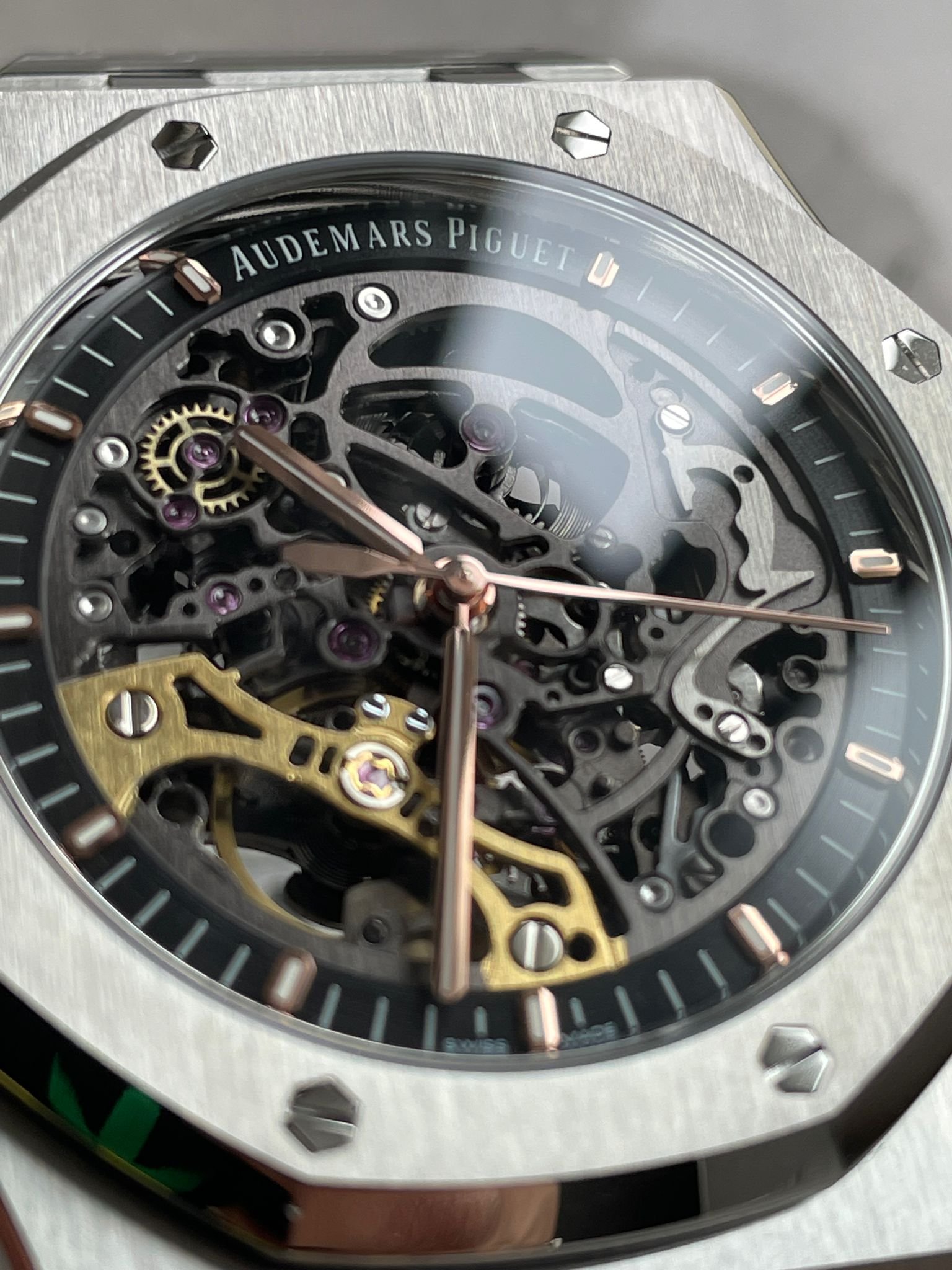 Royal Oak 41mm Openworked 15407 SS APSF 1:1 Best Edition on SS Bracelet A3132 - Image 4