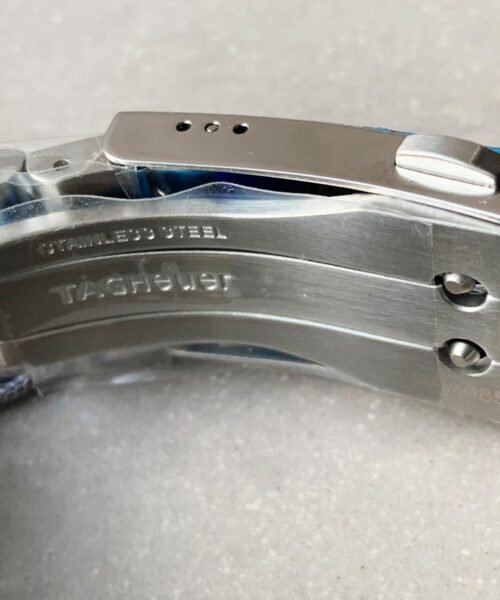 Aquaracer Calibre 5 SS 41mm OGF 1:1 Best Edition steel Bezel Blue Dial on SS Bracelet SW200 - Image 11