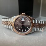 DateJust 41 126331 RG Fluted Bezel KING 1:1 Best Edition 904L Steel Brown Stick Dial on Jubilee Bracelet VR3235 - Image 6