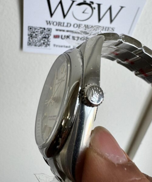 Oyster Perpetual 36mm 126000 904L SS Silver Dial Sticks on SS Oyster Bracelet Clean VR3230 - Image 5