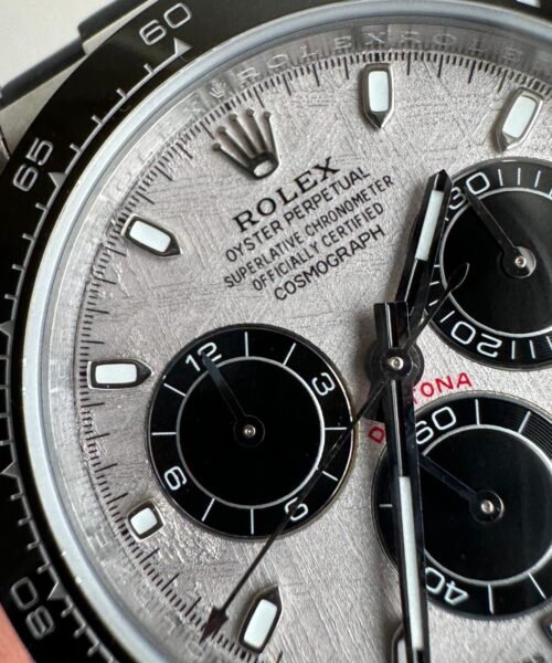 Daytona 116519 QF Edition Meteorite Dial on Oysterflex Strap SH4130 V3 (Gain Weight) - Image 4