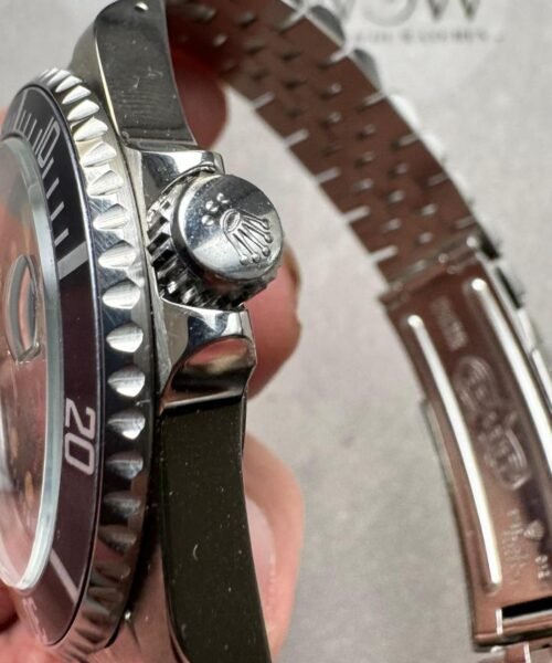 Vintage Submariner 40mm Date Kahanjar / Oman Black dial Jubilee strap Custom made A2824 - Image 6