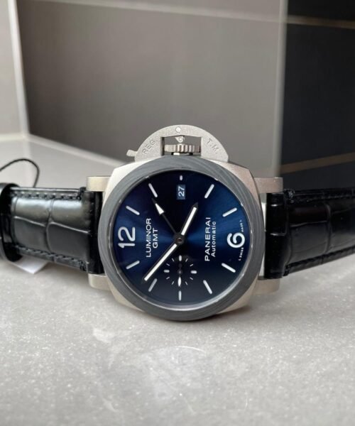 Luminor GMT PAM01279 TI Blue Dial Stick on Leather Strap VSF P9010 - Image 8