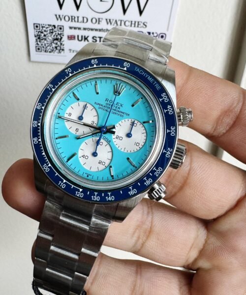 Daytona SS ADGF Best Edition Ice Blue Dial on SS Bracelet SA4130 - Image 4