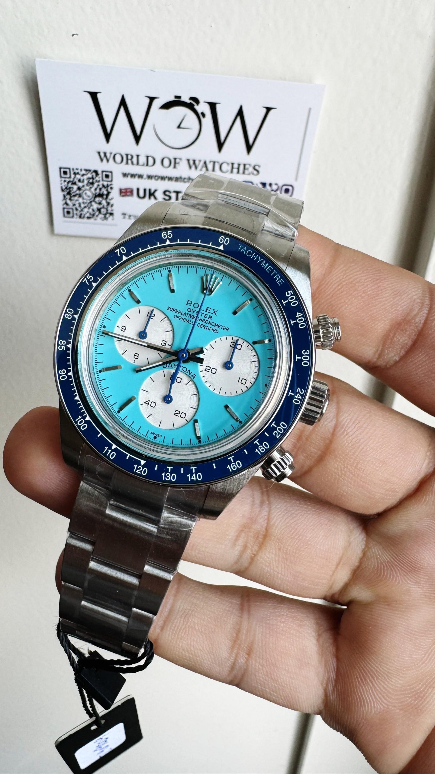 Daytona SS ADGF Best Edition Ice Blue Dial on SS Bracelet SA4130 - Image 4