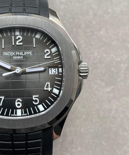 Aquanaut 5167 SS 3KF Best Edition Gray Dial on Black Rubber Strap A324 V2 - Image 6