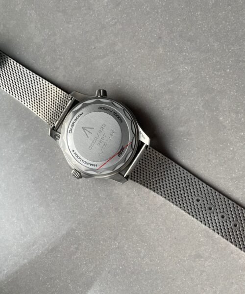 Seamaster 300 "No Time to Die" Limited Edition NTTD VSF 1:1 Best Edition on Titanium Mesh Bracelet A8806 V6 95 grams - Image 9