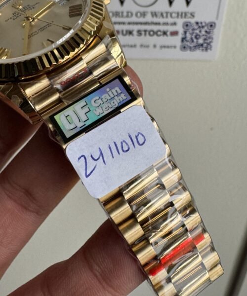 Qf V5 Day-Date 228238 40mm YG 904L Gold Gradient Dial Gain Weight 185g Day date - Image 5