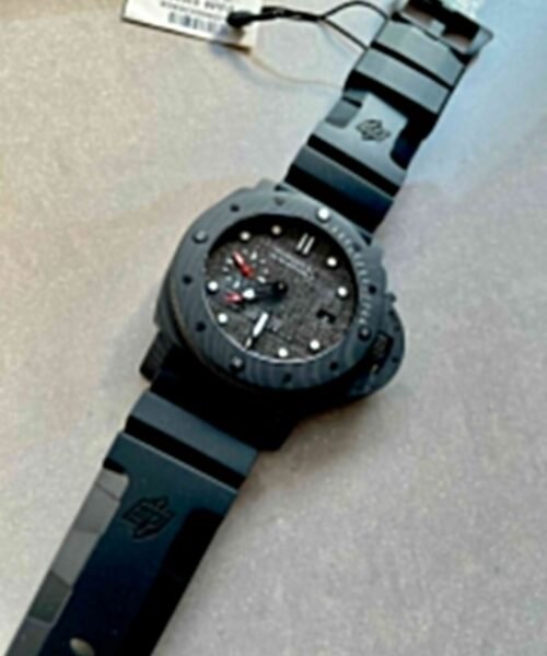 PAM Submersible 01039 Luna Rossa - 47mm 28800 Asian movement Black Strap - Image 10