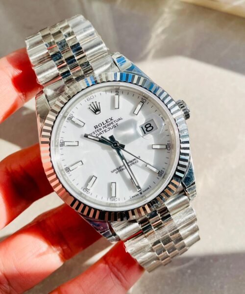 DateJust 41 SS VS Factory 1:1 Best Edition 904L Steel White Dial on SS Jubilee bracelet - Image 13