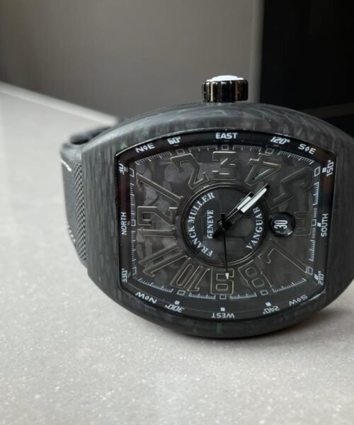 Vanguard Automatic Carbon Black/Green Carbon Dial on Black Nylon/Rubber Strap NH35A - Image 2