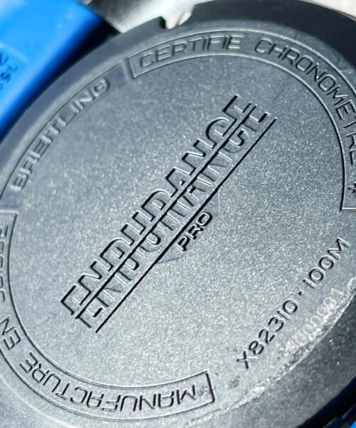 Endurance pro OGF 44mm Black dial Blue Rubber Strap quartz movement - Image 13