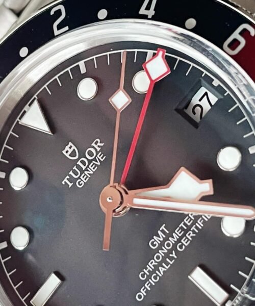 Black Bay GMT Baselworld 2018 Pepsi Blue/Red Bezel ZF 1:1 Best Edition Black Dial on SS Bracelet A2836 - Image 6