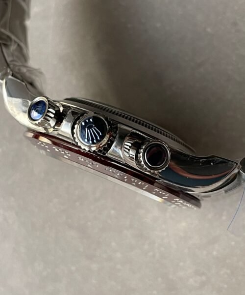 Daytona 116506 Brown Ceramic BTF 1:1 Best Edition Ice Blue Dial Crystal Marker on SS Bracelet SA4130 V2 - Image 5