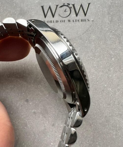 Vintage Submariner 40mm Date Kahanjar / Oman Black dial Jubilee strap Custom made A2824 - Image 7