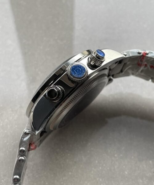 Black Bay Chrono SS TWS 1:1 Reverse Panda Best Edition Black Dial on SS Bracelet A7750 - Image 10