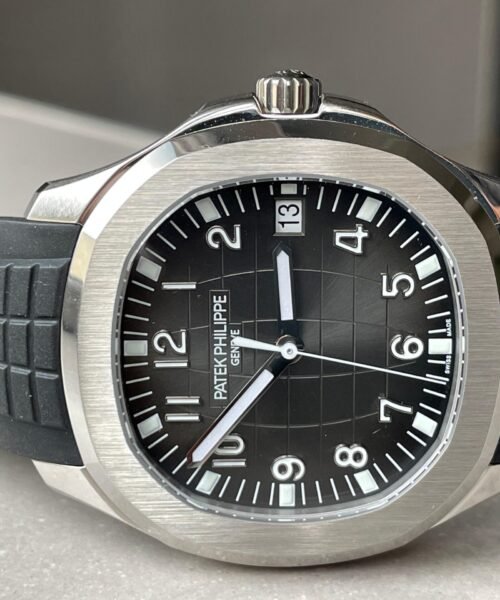 Aquanaut 5167 SS 3KF Best Edition Gray Dial on Black Rubber Strap A324 V2 - Image 7