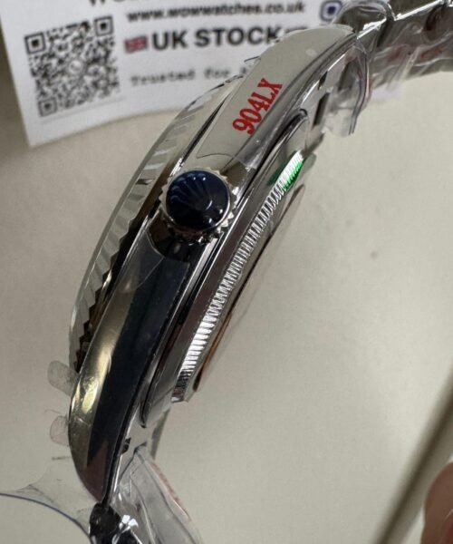 Qf V5 Day-Date 228236 40mm SS 904L Ice blue Dial Gain Weight 185g Day date - Image 5