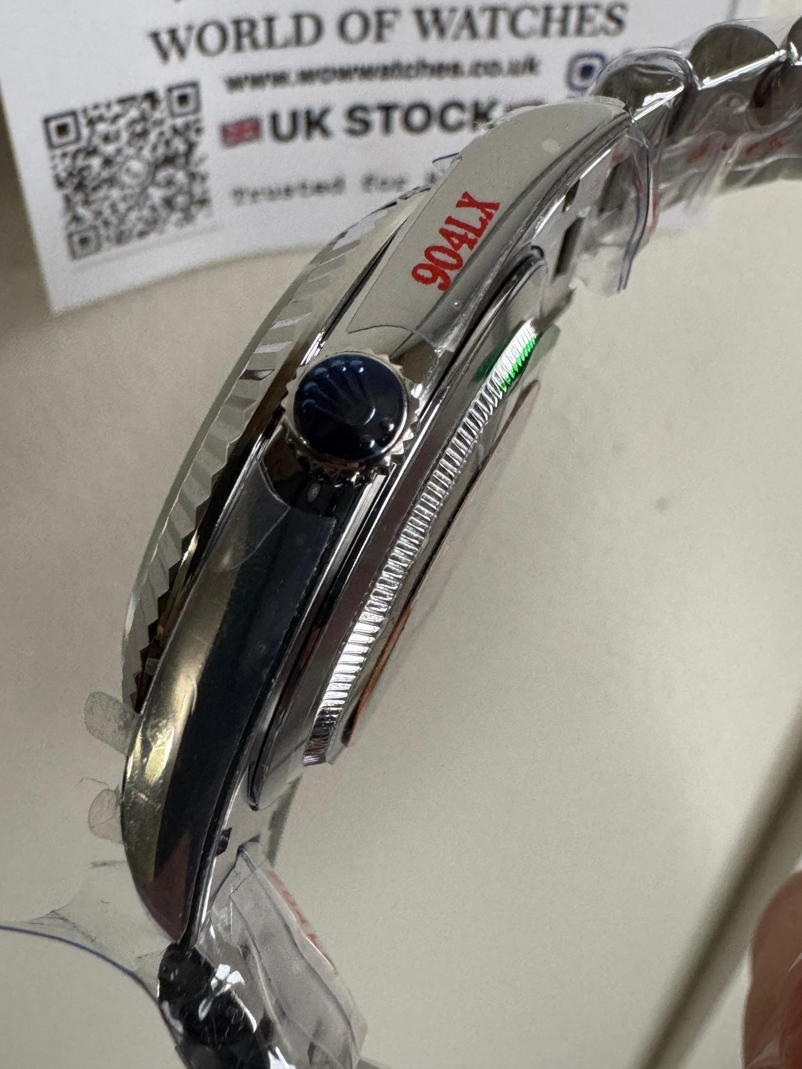 Qf V5 Day-Date 228236 40mm SS 904L Ice blue Dial Gain Weight 185g Day date - Image 5