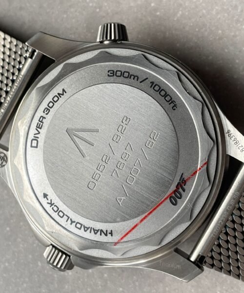 Seamaster 300 "No Time to Die" Limited Edition NTTD VSF 1:1 Best Edition on Titanium Mesh Bracelet A8806 V6 95 grams - Image 8