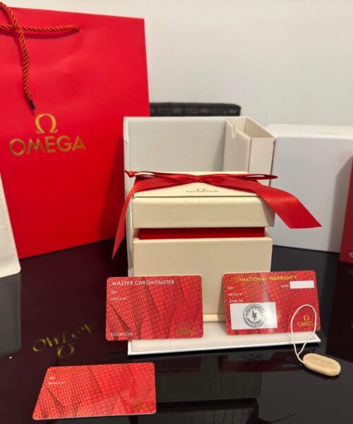 Omega Box and Papers New - Image 4