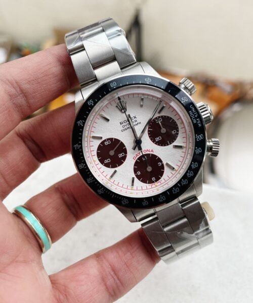 Daytona 116500 1:1 Best Edition JKF 904L SS Case and Bracelet White and brown Dial JK Factory