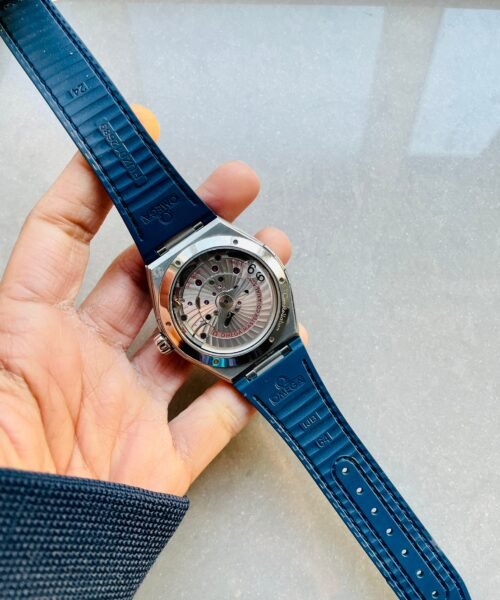 Constellation Blue Ceramic SS 8F 1:1 Best Edition Blue Dial on Blue Gummy Strap A8900 - Image 13