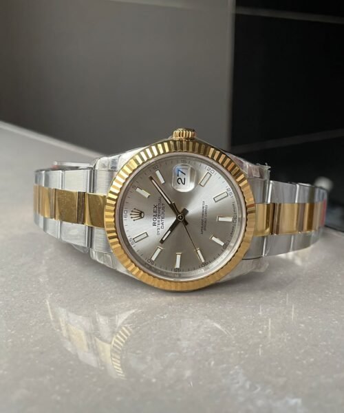 DateJust 41 126333 904L SS/YG VSF Best Edition Silver Dial on Oyster Bracelet VS3235 - Image 4