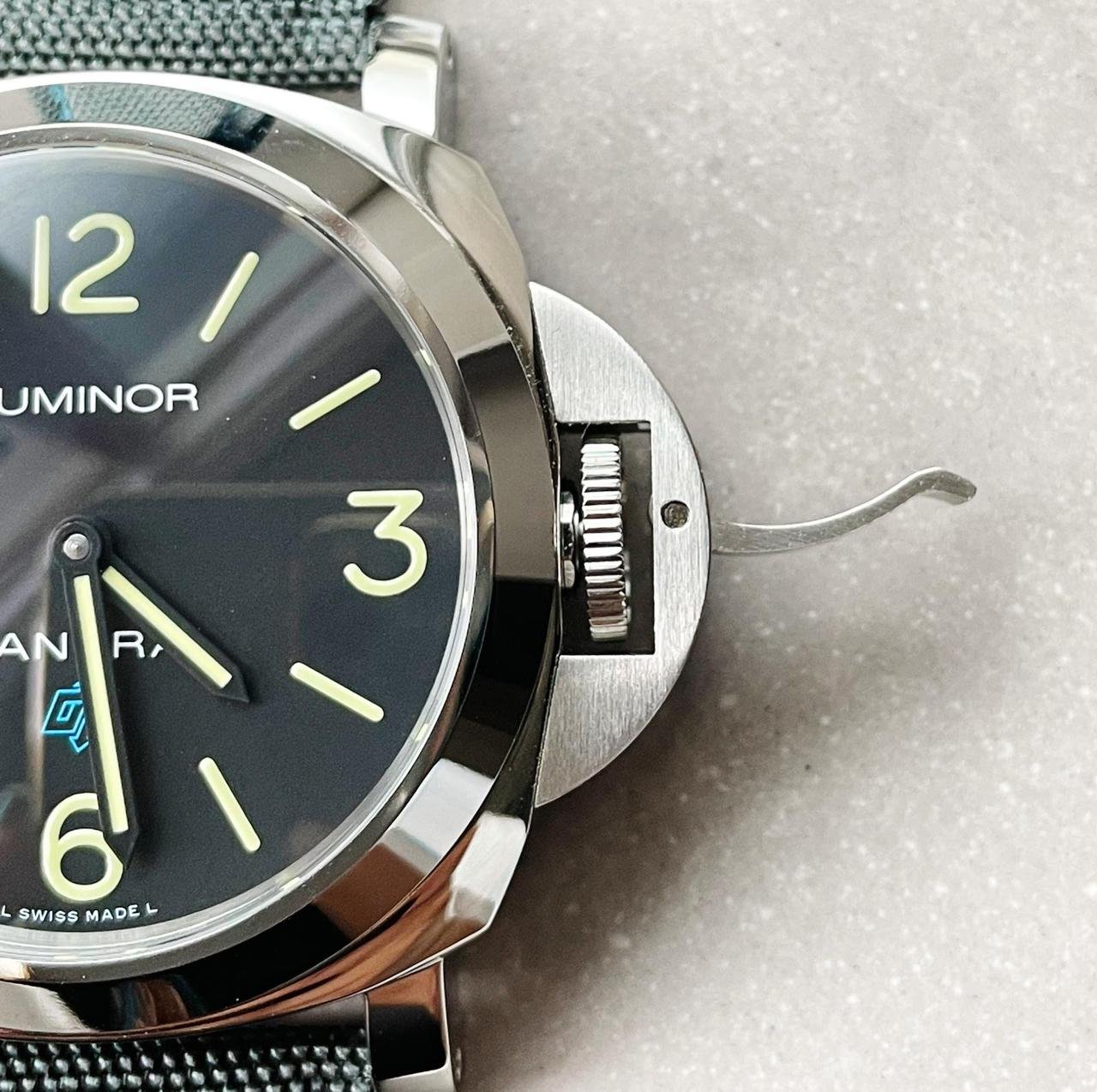Pam 774 HW factory 6497 hand winding movement 316L steel - Image 8