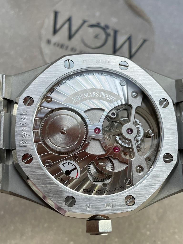 Royal Oak 26530 blue dial SS strap and SS bezel tourbillon R8 factory - Image 17