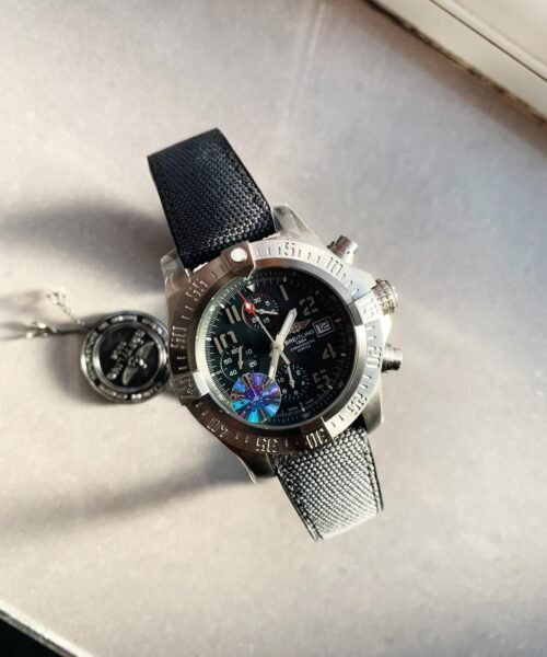 Avenger Bandit Titanium GF 1:1 Best Edition Gray Dial on Gray Nylon Strap A7750 - Image 2