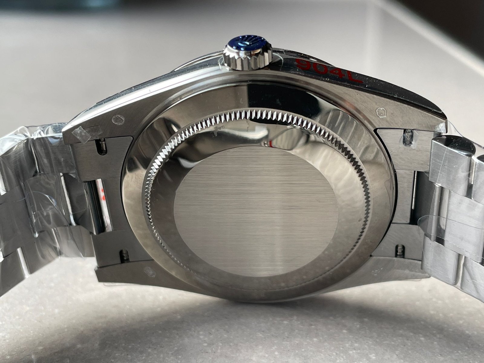 DayDate 40mm 228239 GMF 1:1 Gain Weight SS/tungsten Blue Dial Roman Markers on President Bracelet A3255 - Image 11